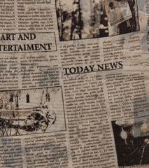 Read All About It Newspaper Bodycon Mini Dress