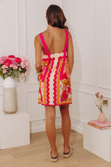 Vacay Plans Floral Mini Dress