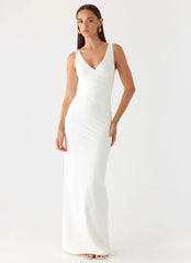 Nerine Maxi Dress - White
