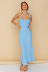 Running To You Maxi Dress Blue