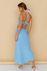 Running To You Maxi Dress Blue