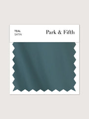 Teal Satin Swatch