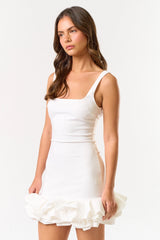 Bella Estate Dress - White