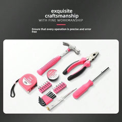 Multi-Functional Gift Tool Combination Set - Home Hardware Kit With Pliers, Adjustable Wrench & Claw Hammer