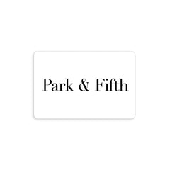 P&F Gift Card