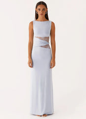 Karma Maxi Dress - Blue