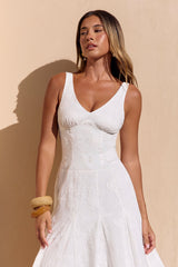 Sunbeam Social Maxi Dress White
