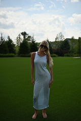Blue Baddie Dress