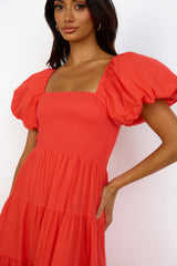 Adela Maxi Dress Red