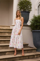 Whimsical Charm Maxi Dress Print