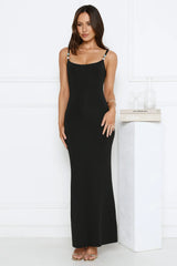 Island Lounging Maxi Dress Black