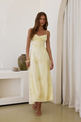 Dose Of Sunshine Maxi Dress Yellow