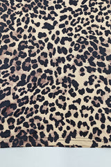 Chain Strap Backless Print Maxi Dress