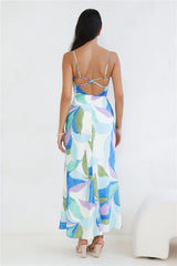 Technicolor Love Maxi Dress Print