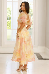 Style Domination Maxi Dress Yellow