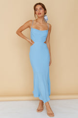 Running To You Maxi Dress Blue