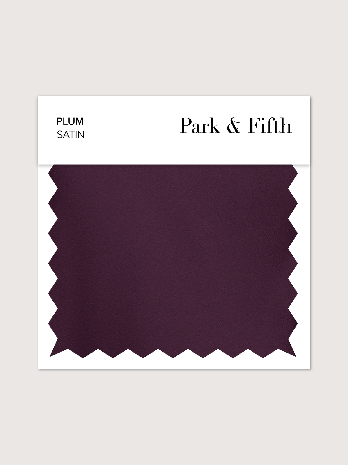 Plum Satin Swatch