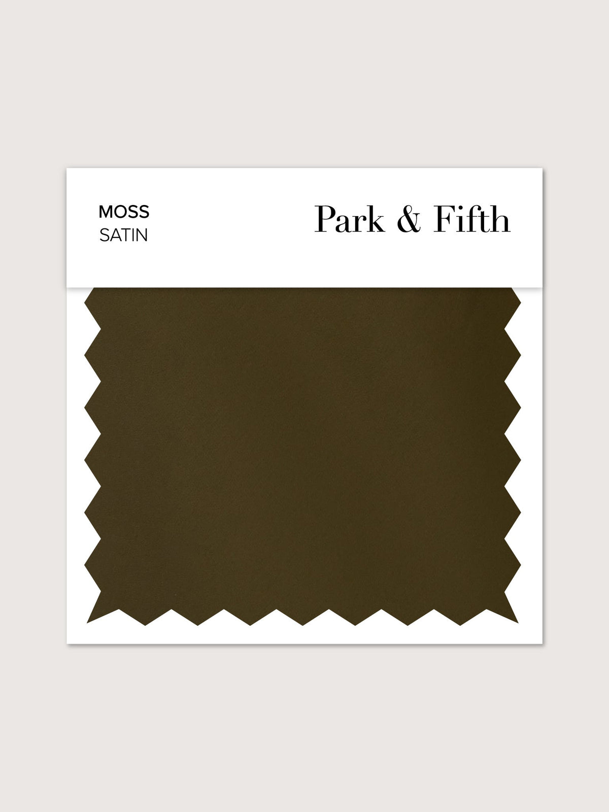 Moss Satin Swatch