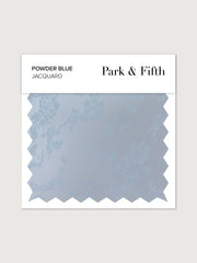 Powder Blue Jacquard Swatch