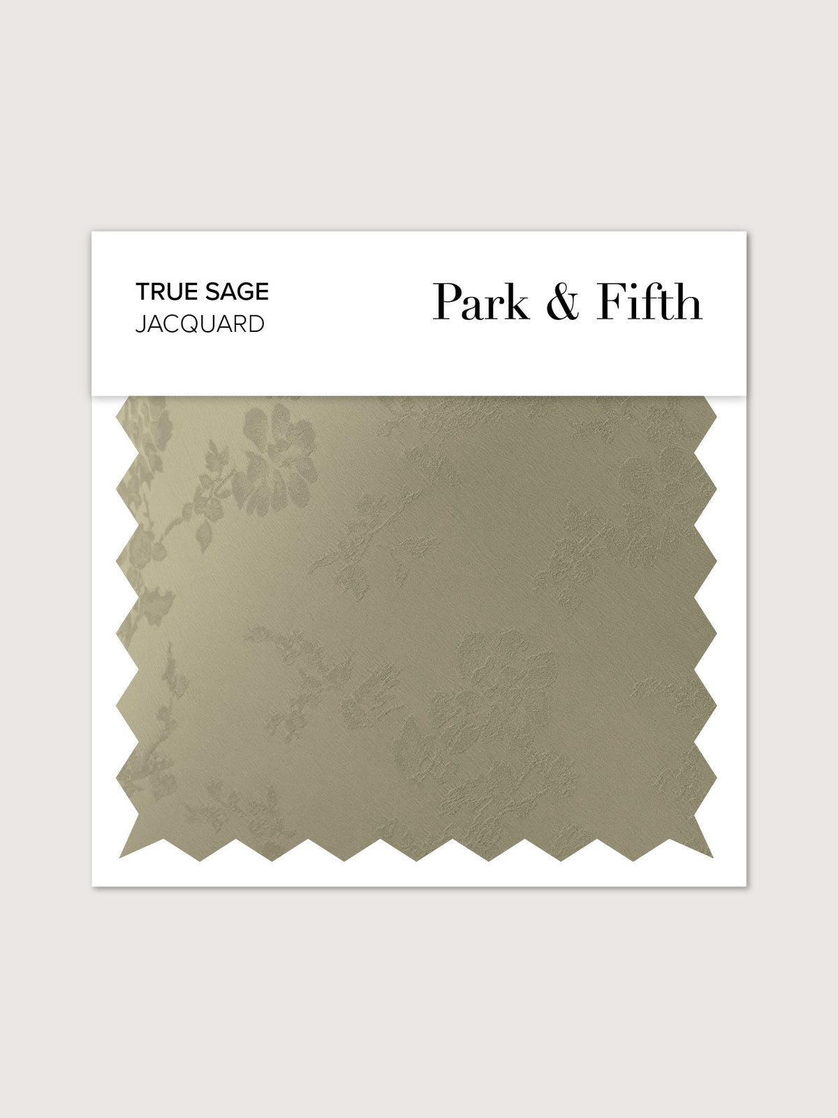 True Sage Jacquard Swatch