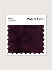 Plum Jacquard Swatch