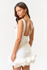 Bella Estate Dress - White