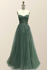 Yellow Floral Embroidery Strapless A-line Formal Dress