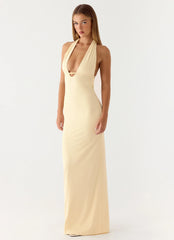 Javana Maxi Dress - Yellow