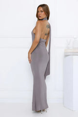 Main Sight Maxi Dress Charcoal