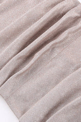 Sparkling Strappy Bodycon Maxi Dress