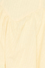 On Some Nights Strapless Mini Dress Yellow
