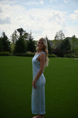 Blue Baddie Dress